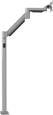 Ground Monitor Bracket, Universal Tv Head Stand, Side/Ground Installation Options,Stand Desk Riser Monitor Stand Mount,Silver-Ground Installation in Kuwait