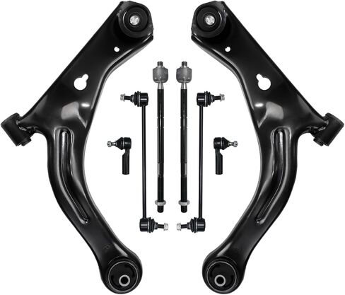 Control Arm, Replacement for Lower Control Arm with Ball Joint Sway Bar Tie Rod Compatible With 2005-2009 Ford Escape, 2005-2009 Mazda Tribute, 2005-2009 Mercury Mariner - 8 Pcs in Kuwait