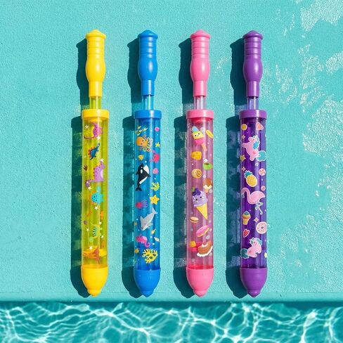 Fancy Land Fireworks Water Guns for Kids Outdoor Toys 4 Pack Water Shooter Squirt Guns for Summer Pool Beach Party Water Fighting Play for Boys Girls Adults in Kuwait
