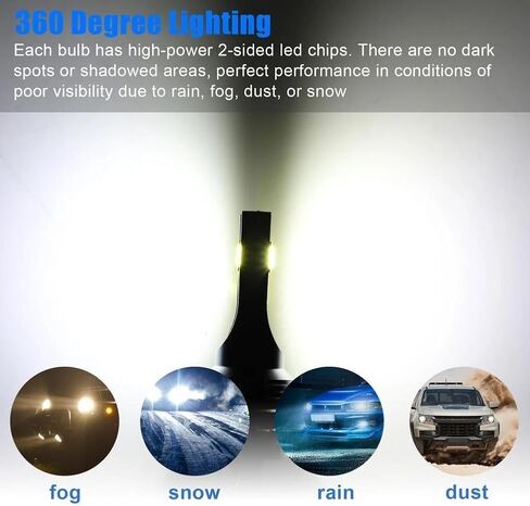 Fit For Yamaha RHINO 660 4X4 2004-2007 Headlight bulbs,H6 H6M P15D Motorcycle/ATV/UTV Bulbs, High Low Beam,1:1 Real Size, 6500K Cool White,300% Brightnes Bulbs,Plug n Play, pack of 2 in Saudi Arabia