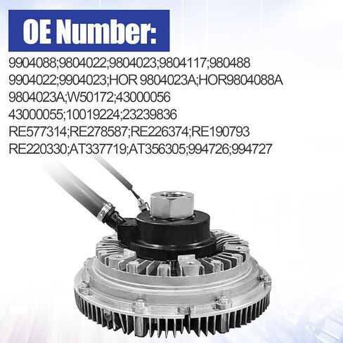 RE577314 قابض المروحة يناسب جون ديري 2044M 2204 7630 7730 7830 7930، استبدال 9804023A 9904023 43000055 in Kuwait