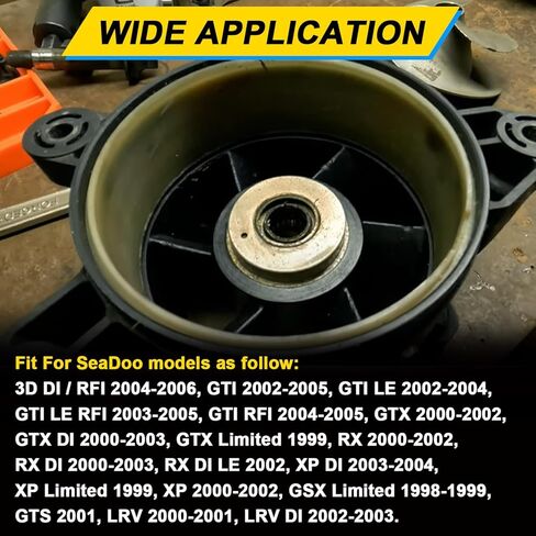 Complete Jet Pump Rebuild Kit with Impeller Removal Installation Tool replacement for 1998-2006 SeaDoo 951 XP 3D GTI LE RFI GTX DI RX XP GSX GTS LRV (1998-2006) in Kuwait