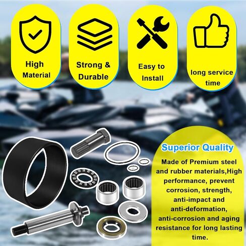 Complete Jet Pump Rebuild Kit with Impeller Removal Installation Tool replacement for 1998-2006 SeaDoo 951 XP 3D GTI LE RFI GTX DI RX XP GSX GTS LRV (1998-2006) in Kuwait