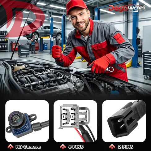 Rear View Backup Camera 56054158AB Compatible with Dodge Journey 2011-2020 Park Assist Camera Replaces PAC109 56054158AD in Saudi Arabia