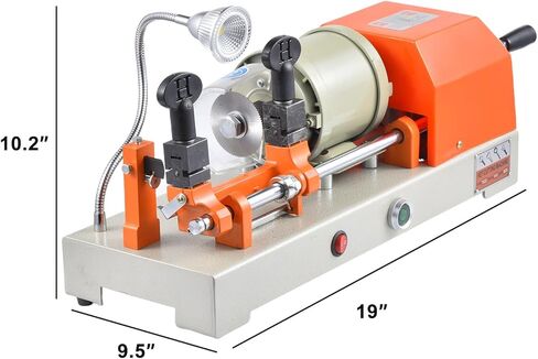 2 In1 Manual Automatic Key Cutter Machine 120 W Power Key Duplicator with Copper Core Motor Horizontal Copy Machine for Cutting Metal Objects Suitable for Hardware Stores in Kuwait
