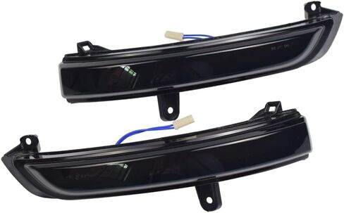 Dynamic LED Side Mirror Turn Signal Lights, Compatible with Nissan Teana J32 (2008-2013) & Maxima (2009-2014), Sequential Blinkers & Amber Yellow Flowing Indicators (Pair) in Saudi Arabia