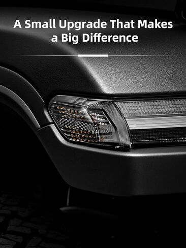 AUDEXEN LED Fender Side Marker Lights for Jeep Wrangler JL & Gladiator JT 2018–2025, Smoked Lens, Plug & Play Parking Corner Light Turn Signal Lamps in Kuwait