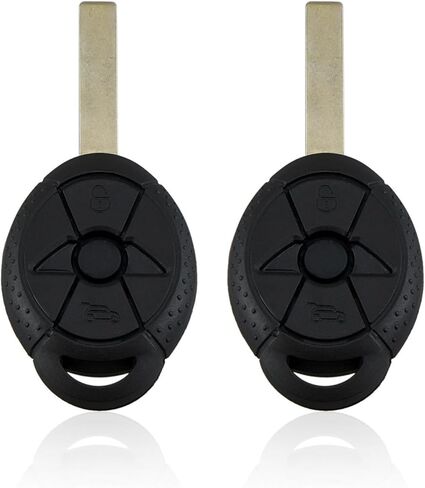 2 Keylessbest بديل لـ 2005 2006 2007 BMW Mini Cooper S EWS مفتاح فوب التحكم عن بعد LX8F2V 3 أزرار 315 ميجا هرتز in Kuwait