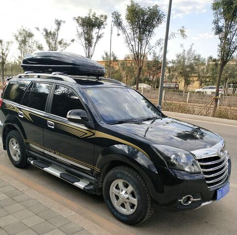 2PCS Roof Rack Cross Bar Crossbar Fit for Mercedes Benz X166 GL 2013-2019 Aluminum Luggage Racks Roof Rail Cargo Carrier (Silver) in Kuwait