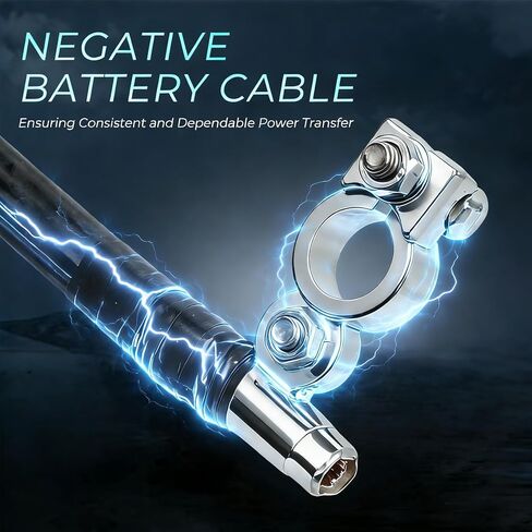 Negative Battery Cable Compatible with Chevrolet Silverado 2007-2013 Chevrolet Suburban Tahoe Avalanche 2007-2014 Cadillac Escalade 2007-2014 GMC Sierra Yukon 2007-2014 Replaces # 22846471, 20967455 in Saudi Arabia