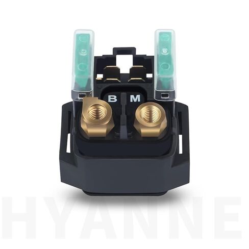 Hyanne Starter Solenoid Relay Replacement for Yamaha ATV YFM 350 400 450 Raptor660 Kodiak Wolverine Big Bear Solenoid for Yamaha 2002 2003 2004 2005 2006 2007 2008 High Heat for 27v-81940-02-00 in Saudi Arabia