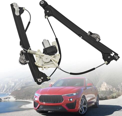 670032859 Left Front Door Electric Window Regulator w/Motor Compatible with Maserati Levante M161 2017-2024 (Driver Side) in Saudi Arabia