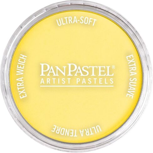 PanPastel Artist Pastels by GOLDEN, Primary Yellow, 2.44" / 62mm Pan Diameter, Professional Artist Pastels, Unique Pan Format (cake-like) in Saudi Arabia