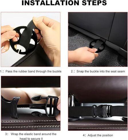 Linen Car Seat Covers, Breathable Linen Auto Seat Protector Full Set Cushion, Non-Slip Front Seats Cover Soft Comfortable Mat for Most Vehicles, Universal Car Accessories (Black) in Saudi Arabia