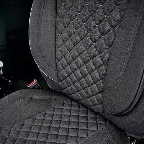 Seat Cover for Legacy Aftermarket Seat – Custom-Fit Semi Truck Seat Cover, Durable Material, Compatible with Legacy seat, Easy Installation, Interior Protection for Heavy-Duty Trucks (Black/Black) in Saudi Arabia