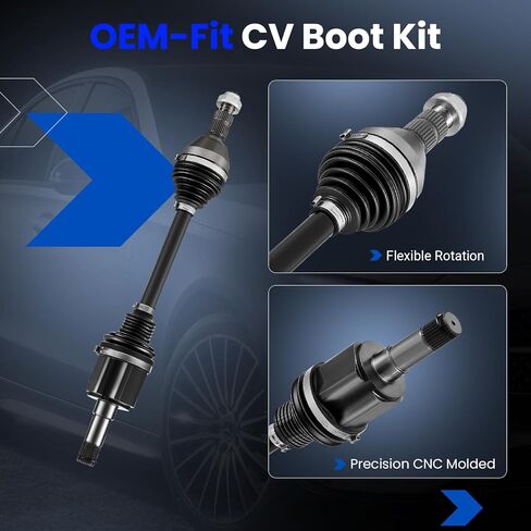 مجموعة وصلات محور السيرة الذاتية متوافقة مع Buick LaCrosse 10-16، Regal 11-17، متوافقة مع Chevy Impala 14-20، Malibu 13-15، لـ NCV10049، 661513، 13228208 لاستبدال XTS 13-19 جانب السائق الأمامي in Kuwait
