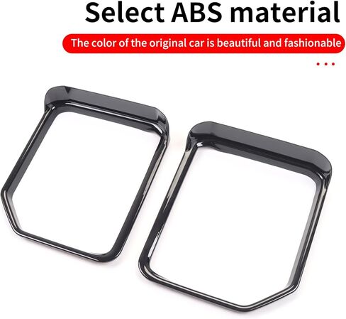 مرآة الرؤية الخلفية واقي المطر لسيارة Toyota Land Cruiser 250 1958 Prado LC250 2024 2025 2026 SideMirror Rain Visor Shield غطاء الكسوة - واقي الحاجب المضاد للمطر ملحقات التعديل الخارجي (أسود) in Kuwait