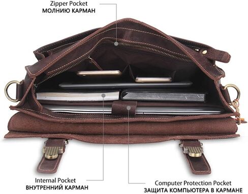 Briefcases for Men Handbags Male Business Briefcase Large Multifunction for Business Travel Office in Saudi Arabia