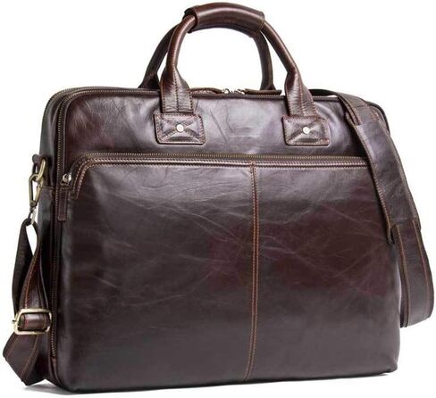 Briefcases for Men Mens Business Briefcase Large Shoulder Handbags for Business Travel Office in Saudi Arabia