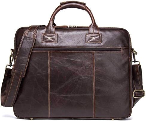 Briefcases for Men Mens Business Briefcase Large Shoulder Handbags for Business Travel Office in Saudi Arabia