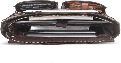 Briefcases for Men Business Large Multifunction Briefcase Shoulder Handbags for Business Travel Office in Kuwait