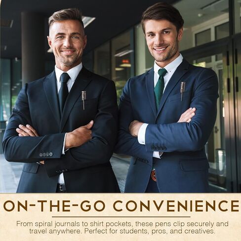 3 مجموعات من أقلام عمل بولت للرجال من كينار، أقلام الرصاص لمحبي التجميع مع صندوق هدايا وعبوات إضافية، أداة كتابة حبر جاف شديدة التحمل لهدايا عيد الأب والتخرج وأعياد الميلاد وديكور المكتب in Kuwait