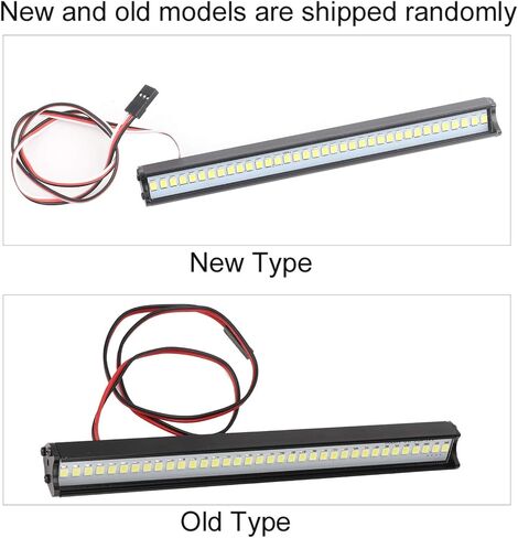 RC Car Roof Rack Luggage Carrier Tray with LED Light Bar for SCX10 CC01 TF2 1/10 RC Car in Saudi Arabia