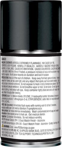 U-POL Expert Color, For Honda/Acura NH526M, Automotive Spray Paint, Professional Grade, Long-Lasting, Easy-To-Use, Flint Black Metallic in Kuwait