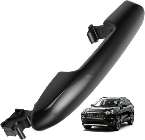 مقبض الباب الخارجي للركاب الخلفي الأيمن متوافق مع RAV4 2017-2023، RAV4 Prime 2021-2024، Highlander 2020-2024 - مقبض باب السيارة البديل مقاوم للخدش in Kuwait