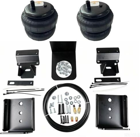 طقم زنبركي مساعد لتعليق الوسادة الهوائية، بديل لـ Firestone W21-760-2609، متوافق مع 2019-2025 Chevy Silverado GMC Sierra 1500 2WD 4WD in Kuwait
