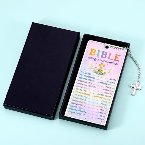إشارة مرجعية لأرقام الطوارئ من الكتاب المقدس - إشارات مرجعية مسيحية للنساء والرجال، هدايا آية الكتاب المقدس للكنيسة، هدايا تأكيد المعمودية الدينية للأولاد والبنات والأصدقاء in Kuwait