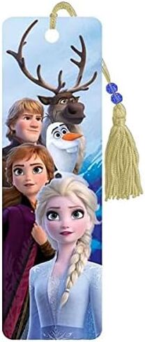 Disney Frozen Bookmark Set - Party Favors Bundle with 6 Bookmarks Featuring Elsa, Anna, Olaf, More | Disney Frozen Party Supplies for Girls Boys Kids in Kuwait