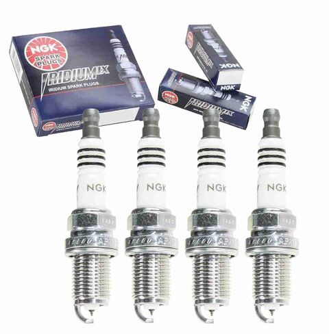 4 pc NGK Iridium IX Spark Plugs compatible with Honda S2000 2.0L 2.2L L4 2000-2009 in Kuwait