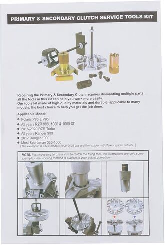 labwork Complete Primary Clutch Removal and Repair Tool Replacement for Polaris RZR 900 1000 XP Turbo in Kuwait