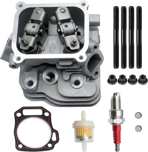 Assembled Cylinder Head Kit for Predator 212cc 6.5HP Hemi Engines with Valves Rockers and High Performance Cylinder Head Studs Kit in Saudi Arabia