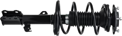 محور ديترويت - دعامة أمامية يمين لسيارة Toyota Corolla 2003-2008 من جانب الركاب جاهزة للتركيب مع مجموعة زنبركية ملفوفة 2004 2005 2006 2007 استبدال مجموعة الصدمات الجاهزة للتركيب السريع in Kuwait