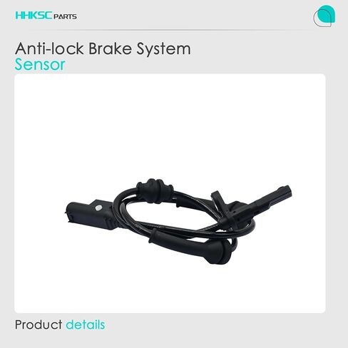 2pcs Rear Left and Right ABS Wheel Speed Sensor Compatible with RAM PROMASTER City 68261733AA ALS2820 15 16 17 18 19 20 21 22 2015 2016 2017 2018 2019 2020 2021 2022 in Saudi Arabia
