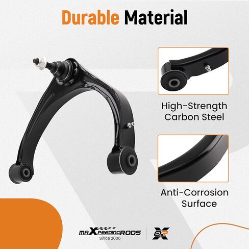maXpeedingrods 10Pc Front Upper Control Arm for Ram 1500 2013-2018 Ram 1500 Classic 2019-2022, Suspension Kit Control Arm w/Ball Joint Sway Bar End Link Inner Outer Tie Rod End in Kuwait