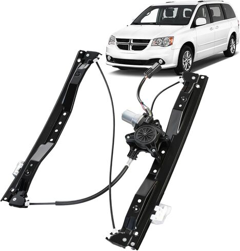 748-508 Front Left Driver Side Power Window Regulator with Motor Assembly Compatible with Dodge Grand Caravan 2008-2020 Chrysler Town & Country 2008-2016 Ram C/V 2012-2015 68030655AA in Saudi Arabia