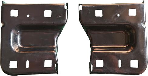 Front Bumper Bracket Compatible with 2015-2019 Chevy Chevrolet Silverado & GMC Sierra 2500 3500 HD Bumper Face Bar Support Steel Replacement for 22774467 GM1063112 22774466 GM1062112 Pair in Kuwait