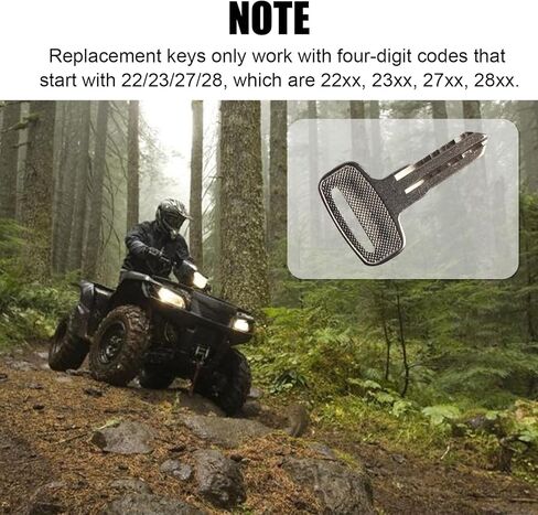 4010321 مفتاح ATV فارغ لسيارة Polaris 4 Wheeler ATV Ranger RZR Snowmobile، متوافق مع سلسلة Polaris 22/23/27/28 Magnum 325/330/500 Sportsman 335/400/450/500 والمزيد in Kuwait