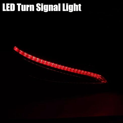 LED Tail Light Assembly Compatible With 2013-2017 Audi Q5 Taillight Tail Lamp Brake Lamp Rear Light Backup Light Replacement Left Driver Side Partslink#8R0945093D in Saudi Arabia