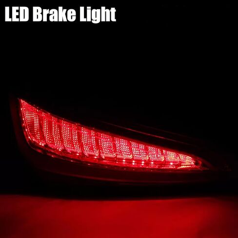LED Tail Light Assembly Compatible With 2013-2017 Audi Q5 Taillight Tail Lamp Brake Lamp Rear Light Backup Light Replacement Left Driver Side Partslink#8R0945093D in Saudi Arabia