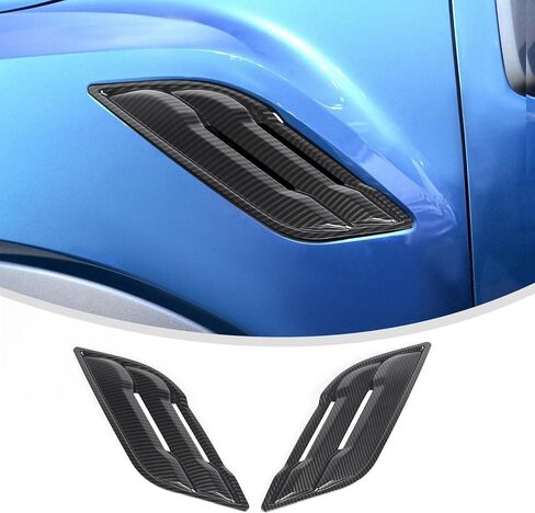 Linskip Fender Side Emblem Trim متوافق مع Ford F150 Raptor 2016-2020، غطاء شارات الحاجز للملحقات الداخلية F150 Raptor (أسود) in Kuwait