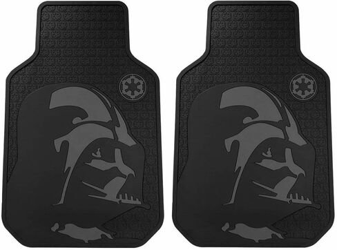 Star Wars Darth Vader with Galactic Empire Logo Car Truck SUV Front & Rear Seat Rubber Floor Mats - 4PC in Kuwait