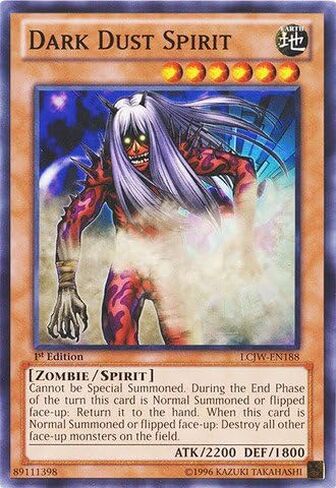 YU-GI-OH! - Dark Dust Spirit (LCJW-EN188) - Legendary Collection 4: Joey's World - 1st Edition - Common in Saudi Arabia