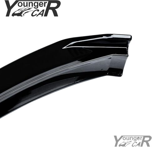 Front Bumper Lip Fit for 2013 2014 2015 2016 Ford Fusion Mondeo ABS Front Bumper Lip Splitter Spoiler Glossy Black 3PCS in Saudi Arabia