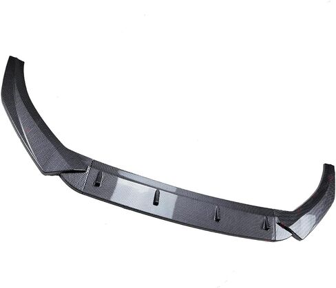 Aerodynamic Front Bumper Splitter Lip, Blade, Chin Spoiler, Body Kit Fit for Audi A3 8V Pre-Facelift 2013-2016 Standard,Carbon Fiber Style in Saudi Arabia