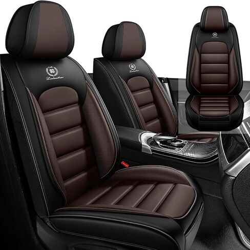 Car Seat Cover Fit for Jeep Grand Cherokee 2000-2025,Compatible Airbag Non-Slip Waterproof Seat Cover,Car Seat Protector Premium Interior (Standard 5 Seats,Classic Black) in Kuwait