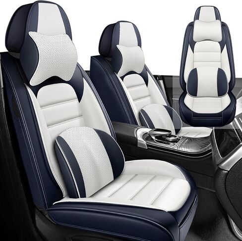 Car Seat Cover Fit for Jeep Grand Cherokee 2000-2025,Compatible Airbag Non-Slip Waterproof Seat Cover,Car Seat Protector Premium Interior (Standard 5 Seats,Classic Black) in Kuwait